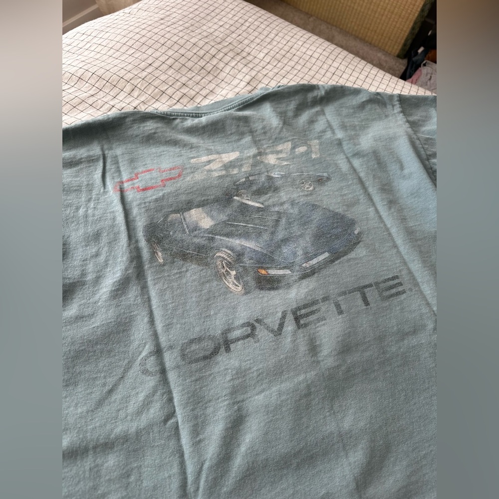 Gildan Vintage Corvette ZR-1 Shirt RARE